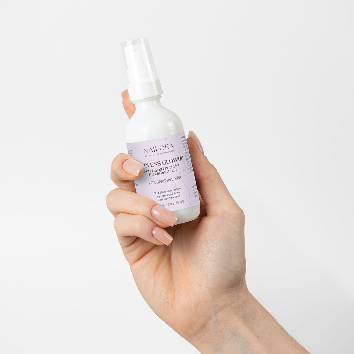 Anti Aging Moisturizer for Sensitive Skin - Endless Glowup from NAILORA