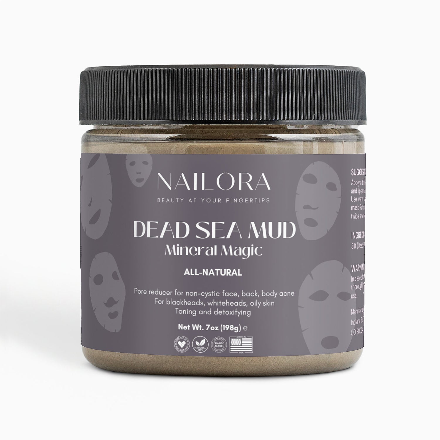 Dead Sea Mud from NAILORA