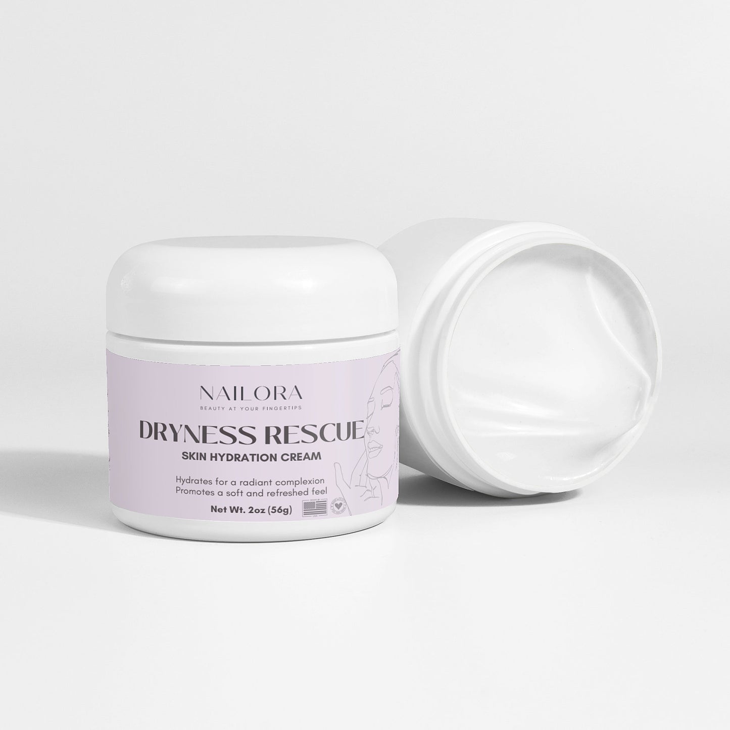 Skin Hydration Cream - Dryness Rescue from NAILORA