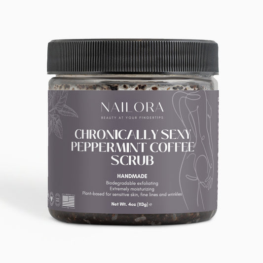 Peppermint Coffee Scrub - CHRONICALLY SEXY from NAILORA