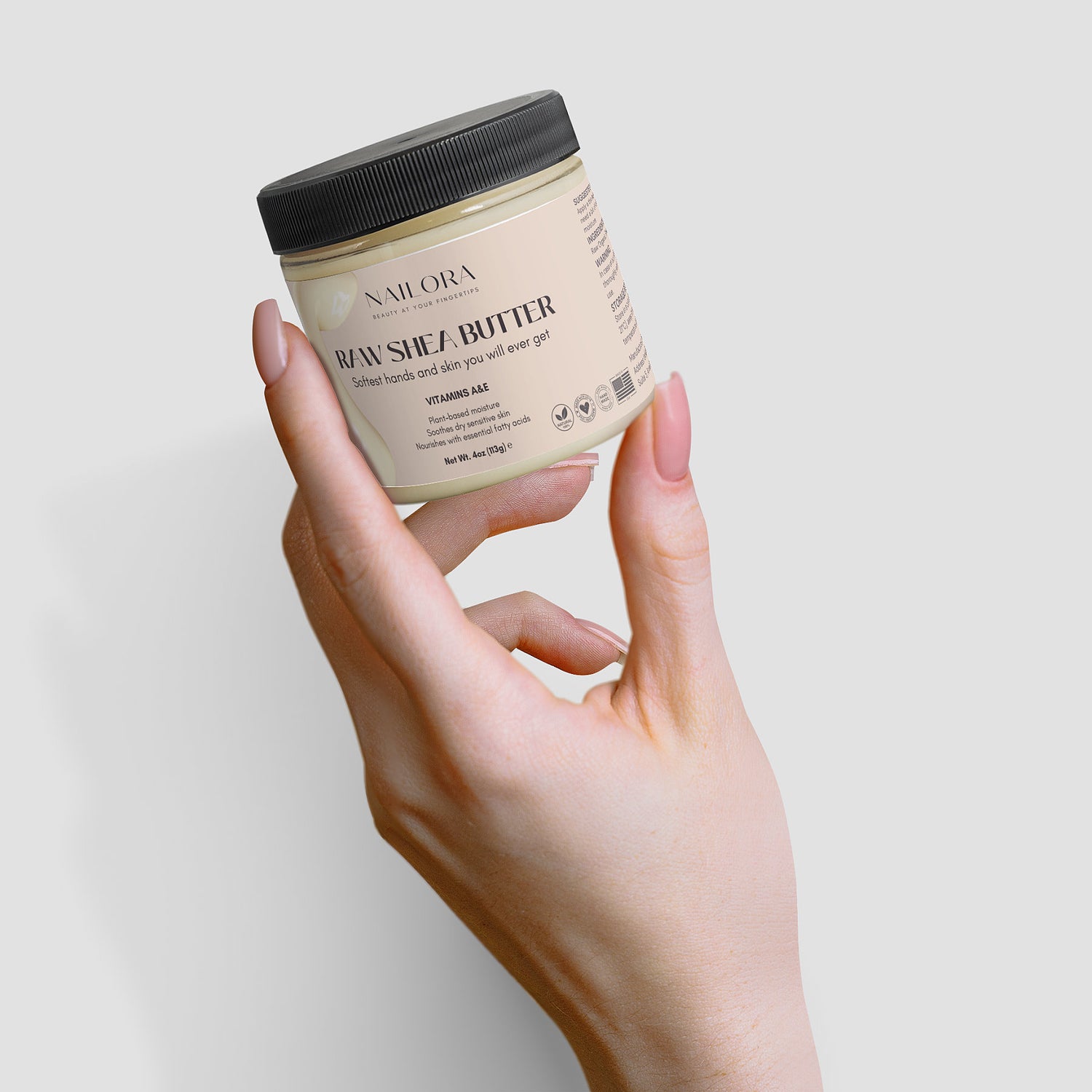 Raw Shea Butter - Softest hands and skin from NAILORA